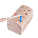 Wooden Magnetic Catch Insects Game Toys Kids Early Education Puzzle Children Toys Wood Color