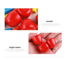 4.7x4.7inch Children Wooden Magnetic Colorful Hedgehog Blocks Model Puzzle Assemble Toys for Baby Kids Early Education Fine Motor Skills