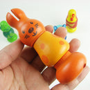 4inch 4Pieces/Set Cute Screws Animal Dolls Nuts Assembled Animal Bowling Ball Toys Children Kids Educational Toys Xmas Gifts
