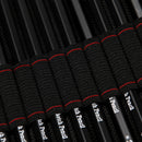 Set of 29 Pieces Assorted Sketching Charcoal Pencil Set Sketch Pencils w/ Zip 36-holes Pencial Bag Red