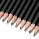 Set of 29 Pieces Assorted Hardness Sketch Charcoal Pencil Set Sketching Pencils w/ 36-holes Pencial Bag Artist Tool