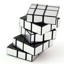 2in1 Conjoined Mirror Magic Cube Speed Cube Twist Puzzle Brain Teaser Game Kids Educational Toy Holiday Gift