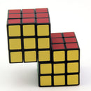 3x3x3 2 Conjoined Magic Cube Speed Cube Twist Puzzle Brain Teaser Game Toy