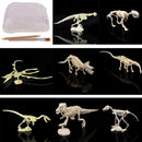 Dinosaur Excavation Kit Dig Your Own Skeleton Science Kit Kids History Toys Carnotaurus Simple