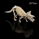 Dinosaur Excavation Kit Dig Your Own Skeleton Science Kit Kids History Toys Triceratops Simple