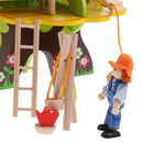 Baby DIY Assemby Toy Wood Tree Doll House Building Educational Pretend Toy