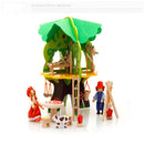 Baby DIY Assemby Toy Wood Tree Doll House Building Educational Pretend Toy