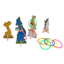Children Kids Family Indoor Toys Ring Throwing Casting Games Lawn Outdoor Game Hoop Ring Toss Quoits Garden Play Set Xmas Gifts