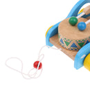Baby Developmental Toy Toddler Wooden Car Cartoon Animanl Play Drum Sound Maker Toys