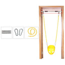 Kids Safety Heavy Load Bearing High Back Full Bucket Swing Seat Playground Summer Outdoor Fitness Game Fun Swingset Toy Yellow