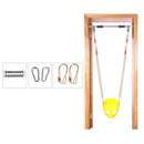 Kids Safety Heavy Load Bearing High Back Full Bucket Swing Seat Playground Summer Outdoor Fitness Game Fun Swingset Toy Yellow