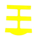 Kids Safety Heavy Load Bearing High Back Full Bucket Swing Seat Playground Summer Outdoor Fitness Game Fun Swingset Toy Yellow