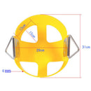 Kids Safety Heavy Load Bearing High Back Full Bucket Swing Seat Playground Summer Outdoor Fitness Game Fun Swingset Toy Yellow