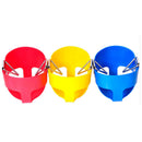 Kids Safety Heavy Load Bearing High Back Full Bucket Swing Seat Playground Summer Outdoor Fitness Game Fun Swingset Toy Yellow