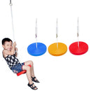 Kids/Children Outdoor Tree Hanging Seat Monkey Disc Rope Swing Garden Accessories Playground Park Toy Blue