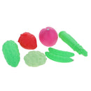 46Pcs Baby Bath Time Magnetic Fishing Toy Vivid Fish Model Set Kids Fish Squeaky Sound Toy Early Developmental
