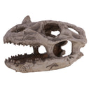 20cm Dinosaur Ceratopsia Skull Resin Model Collectibles Aquarium Ornament Home Decor