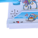 Penguin Race Track Game Playful and Educational Penguin Slide Race Set with Cheerful Music Kids Toys Birthday Xmas Gifts Electric Rotary Slide Track Toys