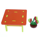 Wooden Kindergarten Assembly Blocks Set Family Kids Interactive Games Kids Intellectual Development Toy