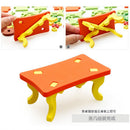Colorful 3D Wood Puzzle Furniture Model Assembly Blocks Children Hand Eye Coordination Toy