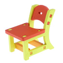 3D Wood Puzzle Bedroom Furniture Set DIY Assembly Blocks Model Kids Pretend Play Hands-on Toy Home Decor