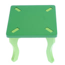 Colorful 3D Wood Puzzle Dining Table Set Model Assembly Blocks Children Hand Eye Coordination Toy