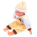 Realistic Baby Doll Soft Simulation Plastic 20.5inch Lifelike Baby Boy Doll Toy with Clothes Can Roar with Laughter By Battery