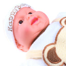 Realistic Baby Doll Soft Simulation Plastic 20.5inch Lifelike Baby Boy Doll Toy with Clothes Can Roar with Laughter By Battery
