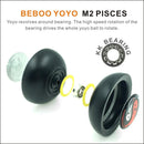 BEBOO Professional Alloy YoYo String Trick for 1 2 3 5A YoYo Ball Set KK Bearing Toy with Noctilucent Buckle