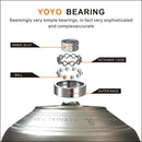Professional Aluminum YOYO Ball Set String Trick for 1 2 3 5A 10 Ball KK Bearing Crystal Leo Fluorescent