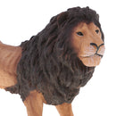 Simulation Wildlife Animals Lion Model Action Figures Kids Toy Collectibles Home Decor Yellow