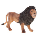 Simulation Wildlife Animals Lion Model Action Figures Kids Toy Collectibles Home Decor Yellow