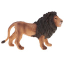 Simulation Wildlife Animals Lion Model Action Figures Kids Toy Collectibles Home Decor Yellow