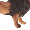 Simulation Wildlife Animals Lion Model Action Figures Kids Toy Collectibles Home Decor Yellow