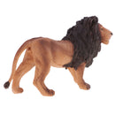 Simulation Wildlife Animals Lion Model Action Figures Kids Toy Collectibles Home Decor Yellow