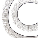 200Pcs Natural False Eyelashes Strips for Baby BJD Baby Doll 20cm length Makeup Accessory Black