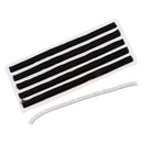 200Pcs Natural False Eyelashes Strips for Baby BJD Baby Doll 20cm length Makeup Accessory Black