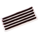 200Pcs (20*8CM) Bjd Doll False Eyelashes Doll Eyelash Strip for Baby Dolls Eyelashes Makeup Accessories Red Brown