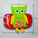 4 Pieces Colorful Push Owl Learning Dressing Lacing Zipping Buckling Buttoning Practical Toy Kids Infant Intellectual Development Toys