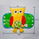 4 Pieces Colorful Push Owl Learning Dressing Lacing Zipping Buckling Buttoning Practical Toy Kids Infant Intellectual Development Toys