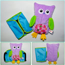 4 Pieces Colorful Push Owl Learning Dressing Lacing Zipping Buckling Buttoning Practical Toy Kids Infant Intellectual Development Toys