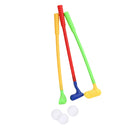 Mini Plastic Golf Ball Club Set Kids Outdoor Fun Backyard Sports Parent-child Toy