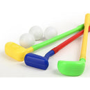 Mini Plastic Golf Ball Club Set Kids Outdoor Fun Backyard Sports Parent-child Toy