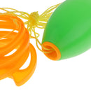 Pack of 3pcs Plastic Shuttle Pulling Ball Outdoor Sports Fun 2 Player Garden/Beach Game Interaction Toy Green -S
