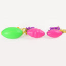 3pcs Plastic Speed Shuttle Pull Ball 2 Player Interaction Playground Fitness Sports Toy Pink Â–S
