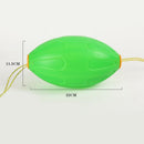 3pcs Plastic Speed Shuttle Pull Ball 2 Player Interaction Playground Fitness Sports Toy Green -L