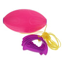3pcs Plastic Speed Shuttle Pull Ball 2 Player Interaction Playground Fitness Sports Toy Pink Â–L