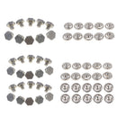 10Pcs Spinning Top Metal Performance Spare Parts Gyro Tips Parts Character Toys 1.5cm Diameter