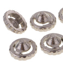 10Pcs Spinning Top Metal Performance Spare Parts Gyro Tips Parts Character Toys 1.5cm Diameter