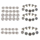 10Pcs Spinning Top Metal Performance Spare Parts Gyro Tips Parts Character Toys 1.5cm Diameter